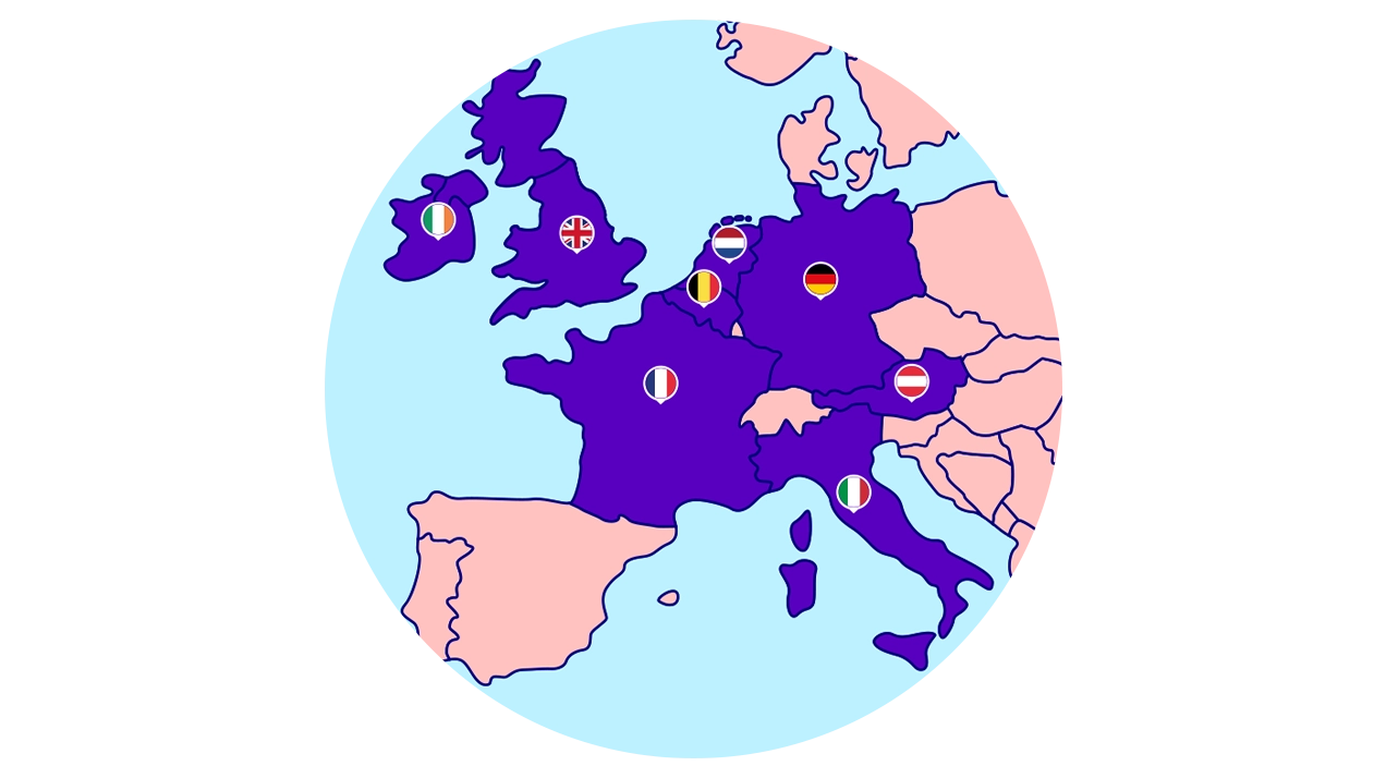 Internationale Geschenkgutscheine für mehr als 20+ Länder